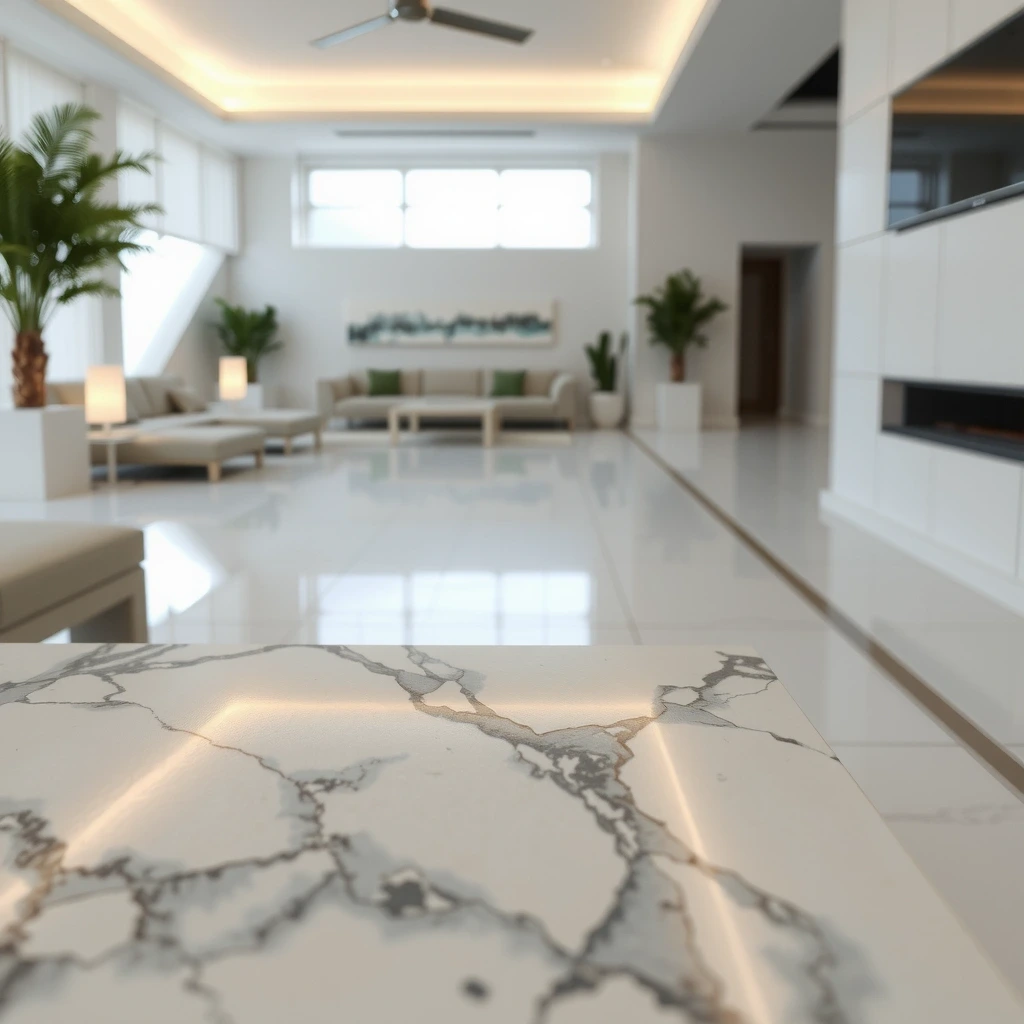 Abstract polished surface texture